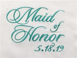 Maid of Honor - Pure White & White