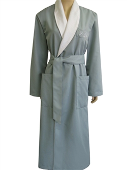 Blue Mist & White Bathrobe