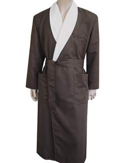 Chocolate & Parchment Bathrobe