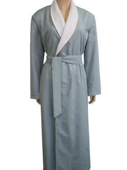 Blue Mist & White Bathrobe