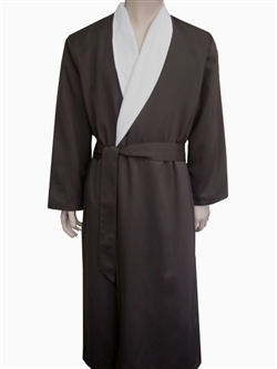 Chocolate & Parchment Bathrobe