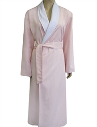 Cloud Pink & White Bathrobe