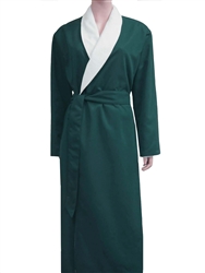 Evergreen & Parchment Bathrobe