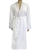 Pure White & White Bathrobe