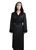 Black & Black Hooded Bathrobe