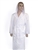 Pure White & White Hooded Bathrobe